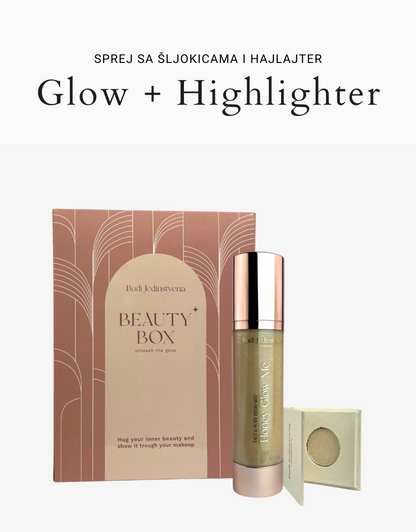 Glow + Highlighter - Beauty box